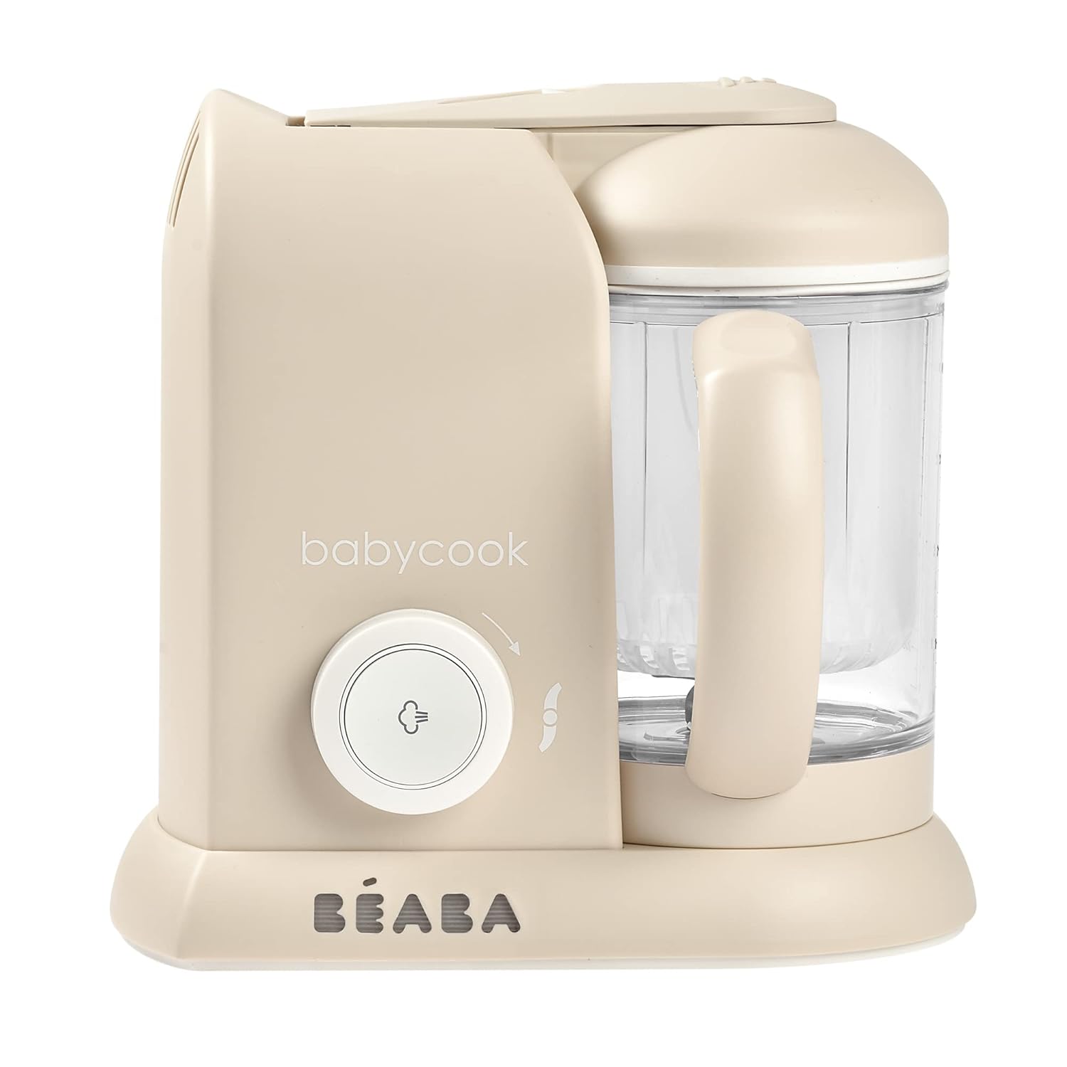 BEABA Babycook Solo 4 in 1 Baby Food Maker, Baby Food Processor, Steam Cook + Blend, Large Capacity 4.5 Cups - 27 Servings in 20 Mins, Cook Healthy Baby Food at Home, Dishwasher Safe, Oat BEABA Babycook Solo 4 in 1 Baby Food Maker, Baby Food Processor, Steam Cook + Blend, Large Capacity 4.5 Cups - 27 Servings in 20 Mins, Cook Healthy Baby Food at Home, Dishwasher Safe, Oat