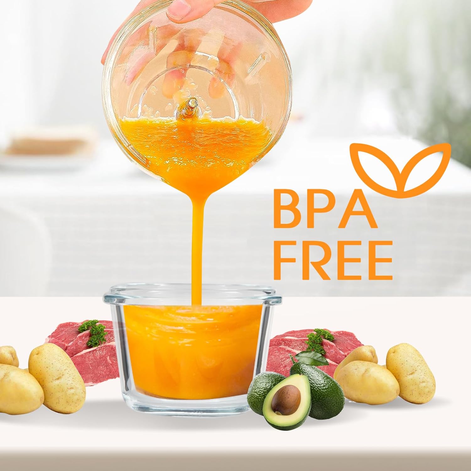 Baby Food Maker, Upgraded 14-in-1 Food Processor set for Baby Food&Purées Fruit Vegatable, Meat, baby food blender, Baby Feeding Supplies Essentials for Baby Shower Gifts Set…9