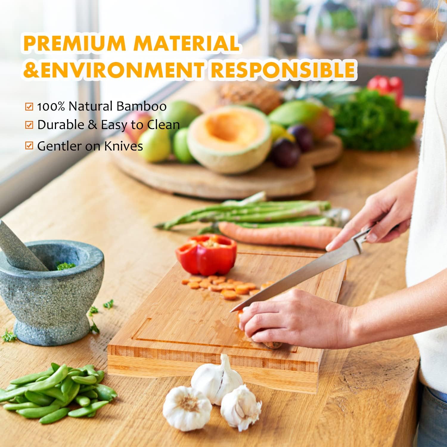 Bamboo Stovetop Cover&Countertop Cutting Board with Adjustable Legs, Dual-purpose Chopping Board for Electric Stove Burner, Workspace Block Cover for RV Camping Camper Gas Cook Top Cover1