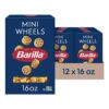 Barilla Mini Wheels Pasta, 16 oz. Box (Pack of 12) - Non-GMO Pasta Made with Durum Wheat Semolina - Kosher Certified Pasta