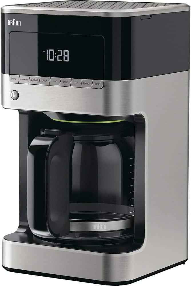 Braun Brew Sense Drip Coffee Maker, 12 cup, Black Braun Brew Sense Drip Coffee Maker, 12 cup, Black