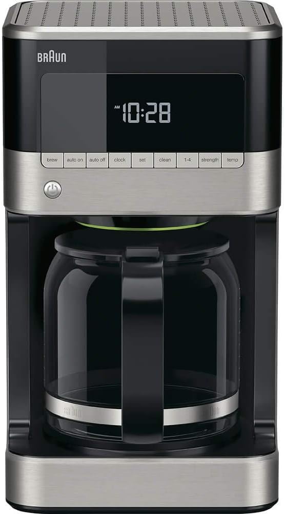 Braun Brew Sense Drip Coffee Maker, 12 cup, Black1