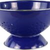 Calypso Basics by Reston Lloyd Powder Coated Enameled Colander, 5 Quart, Indigo
