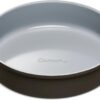 Caraway Non-Stick Ceramic 9” Circle Pan - Naturally Slick Ceramic Coating - Non-Toxic, PTFE & PFOA Free - Perfect for Birthday Cakes, Tartes, & More - Black
