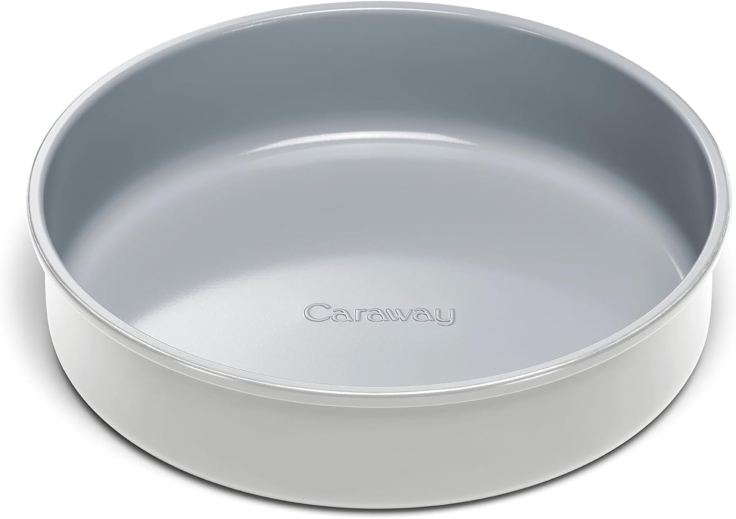 Caraway Non-Stick Ceramic 9” Circle Pan - Naturally Slick Ceramic Coating - Non-Toxic, PTFE & PFOA Free - Perfect for Birthday Cakes, Tartes, & More - Gray Caraway Non-Stick Ceramic 9” Circle Pan - Naturally Slick Ceramic Coating - Non-Toxic, PTFE & PFOA Free - Perfect for Birthday Cakes, Tartes, & More - Gray