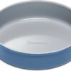 Caraway Non-Stick Ceramic 9” Circle Pan - Naturally Slick Ceramic Coating - Non-Toxic, PTFE & PFOA Free - Perfect for Birthday Cakes, Tartes, & More - Slate