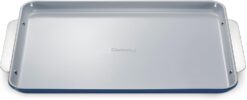 Caraway Non-Stick Ceramic Baking Sheet - Naturally Slick Ceramic Coating - Non-Toxic, PTFE & PFOA Free - Perfect for Baking, Roasting, and More - Large (18" x 13") - Navy