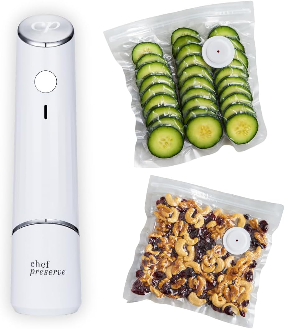 Chef Preserve Vacuum Sealer (Vacuum Sealer + 30 Bags) Chef Preserve Vacuum Sealer (Vacuum Sealer + 30 Bags)