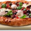 Cook N Home Pizza Grilling Baking Stone with Scraper, 16-Inch x 14-Inch Rectangular Heavy Duty Cordierite Bread Stone for Oven and Grill, Thermal Shock Resistant Ideal for Baking Crisp Crust Pizza