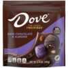 DOVE PROMISES Almond Dark Chocolate Candy 7.61-Ounce Bag (Pack of 8)