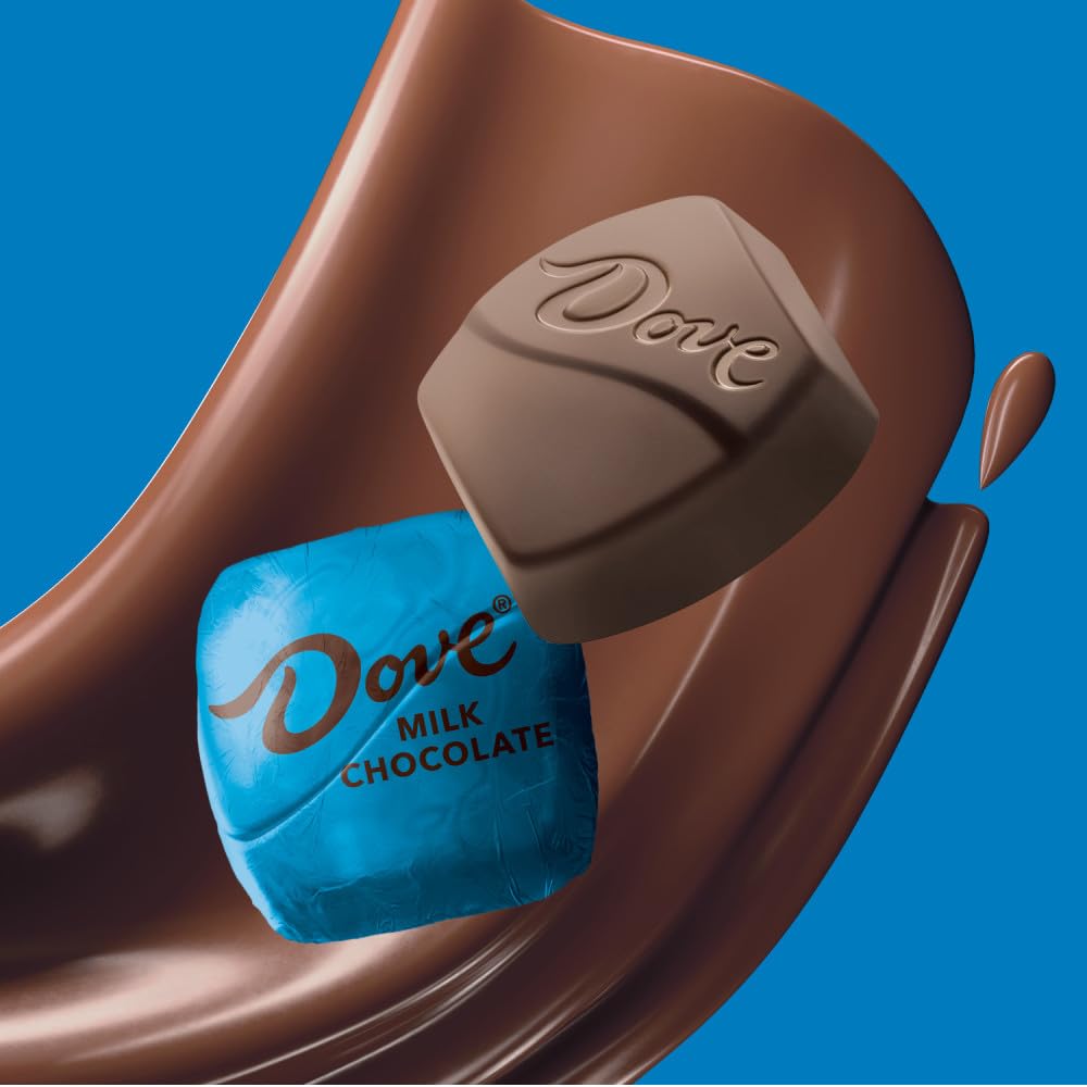 DOVE PROMISES Milk Chocolate Candy 8.46-Ounce Bag (Pack of 8)2