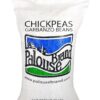 Dried Chickpeas | Garbanzo Beans Dry | 25 lbs Bulk | Family Farmed in Washington State | 100% Desiccant Free | Sproutable | Non-GMO Project Verified | Kosher | Poly Bag