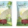 Food to Live Organic White Basmati Rice, 25 Pounds – Non-GMO, Long-Grain Rice Variety, Fragrant, Kosher, Vegan, Bulk. Non-Irradiated. Less Starch. High in Dietary Fiber. Great for Indian Dishes.