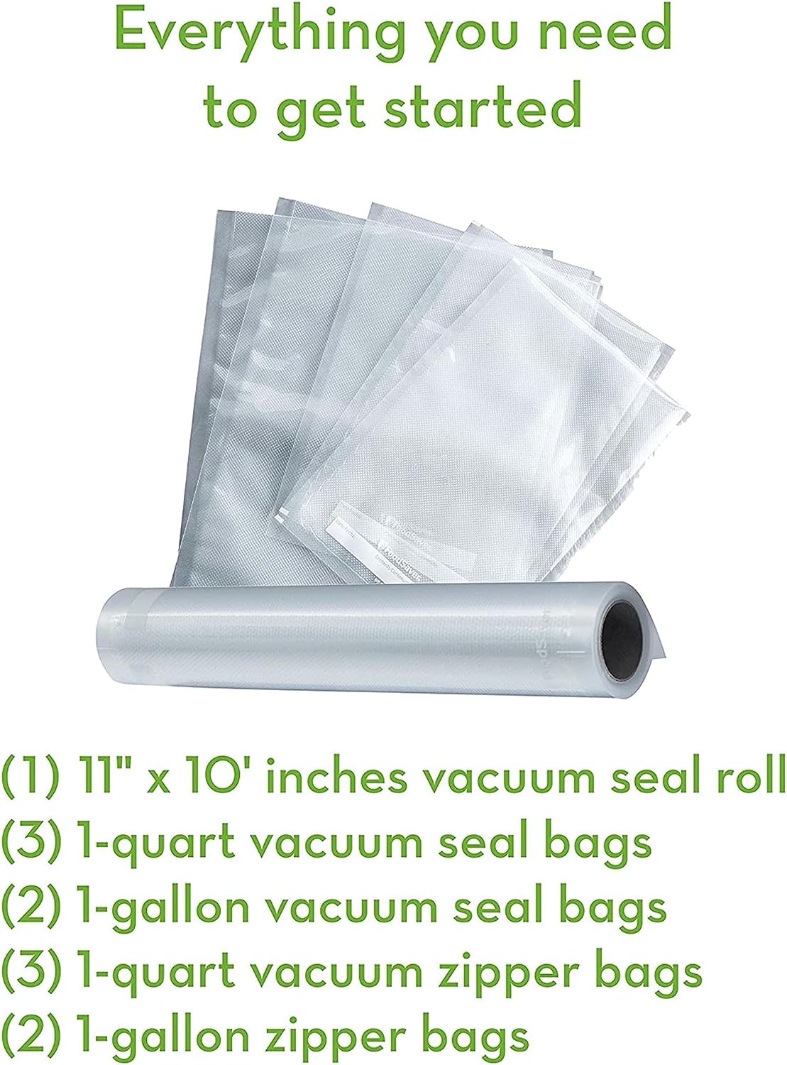 FoodSaver V4400 2-in-1 Vacuum Sealer Machine with Automatic Vacuum Sealer Bag Detection and Starter Kit9