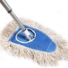 Fuller Brush Dry Mop - Washable Cotton Mop Head with Adjustable Handle