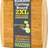GREENER CHEF 24 Inch 2XL Extra Large Bamboo Cutting Boards for Kitchen, Stove Top Butcher Block, Extra Large Wooden Carving Board for Meat, Veggies, Charcuterie Board with Deep Juice Grooves