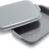 GreenPan Premiere Ovenware Healthy Ceramic Nonstick 13" x 9" Rectangular Baking Pan with Lid, Cast Aluminum Bakeware, Warp-Free, Oven and Broiler safe to 600F, Dishwasher Safe, PFAS-Free, Gray