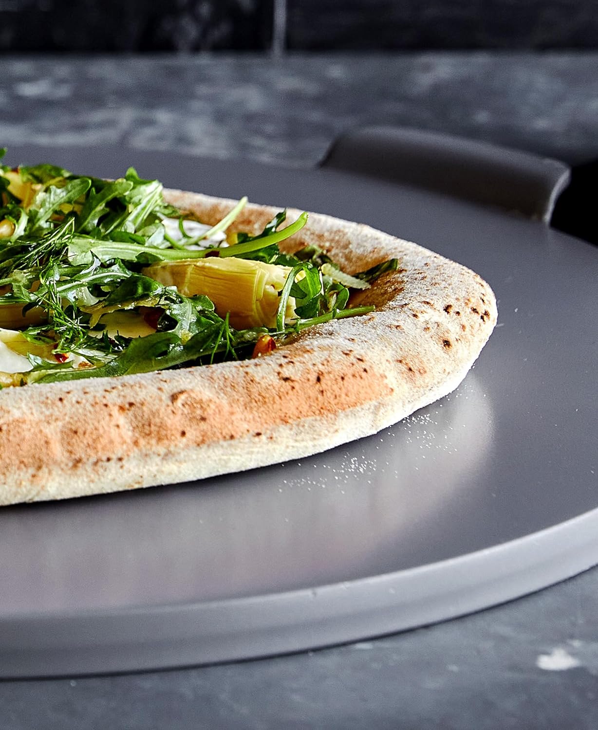 GreenPan Premiere Ovenware Healthy Ceramic Nonstick 16.5 Pizza Pan, PFOA and PFAS-Free, Warp-Free Bakeware, Durable Quick Heating Baking Tray, Oven and Broiler Safe to 600F, Dishwasher Safe, Gray1