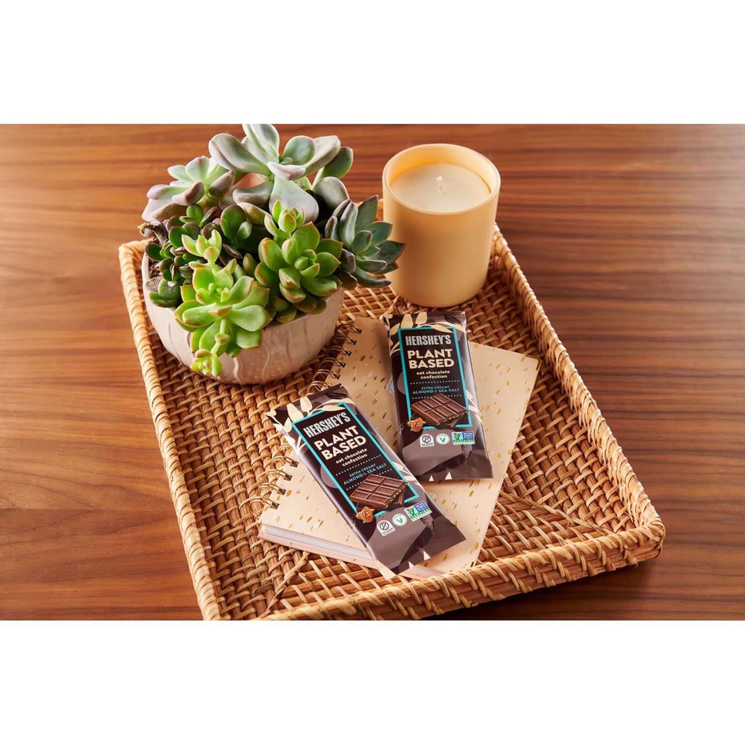 HERSHEY'S Plant Based Extra Creamy with Almond and Sea Salt Candy Bar, 1.55 oz6