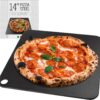 Impresa Pizza Steel for Oven - Durable Steel Platform with Finger Hole for Baking Pizza and Bread - 14x14 inches - Great Alternative to Pizza Stone - Create a Pizzeria Style Crust at Home