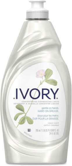 Ivory 25574 Dish Detergent Classic Scent 24oz Bottle 10/Carton