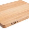 John Boos Boos Block Chop-N-Slice Series Reversible Wood Cutting Board with Eased Corners, 1.25-Inch Thickness, 20" x 15" x 1 1/4", Maple