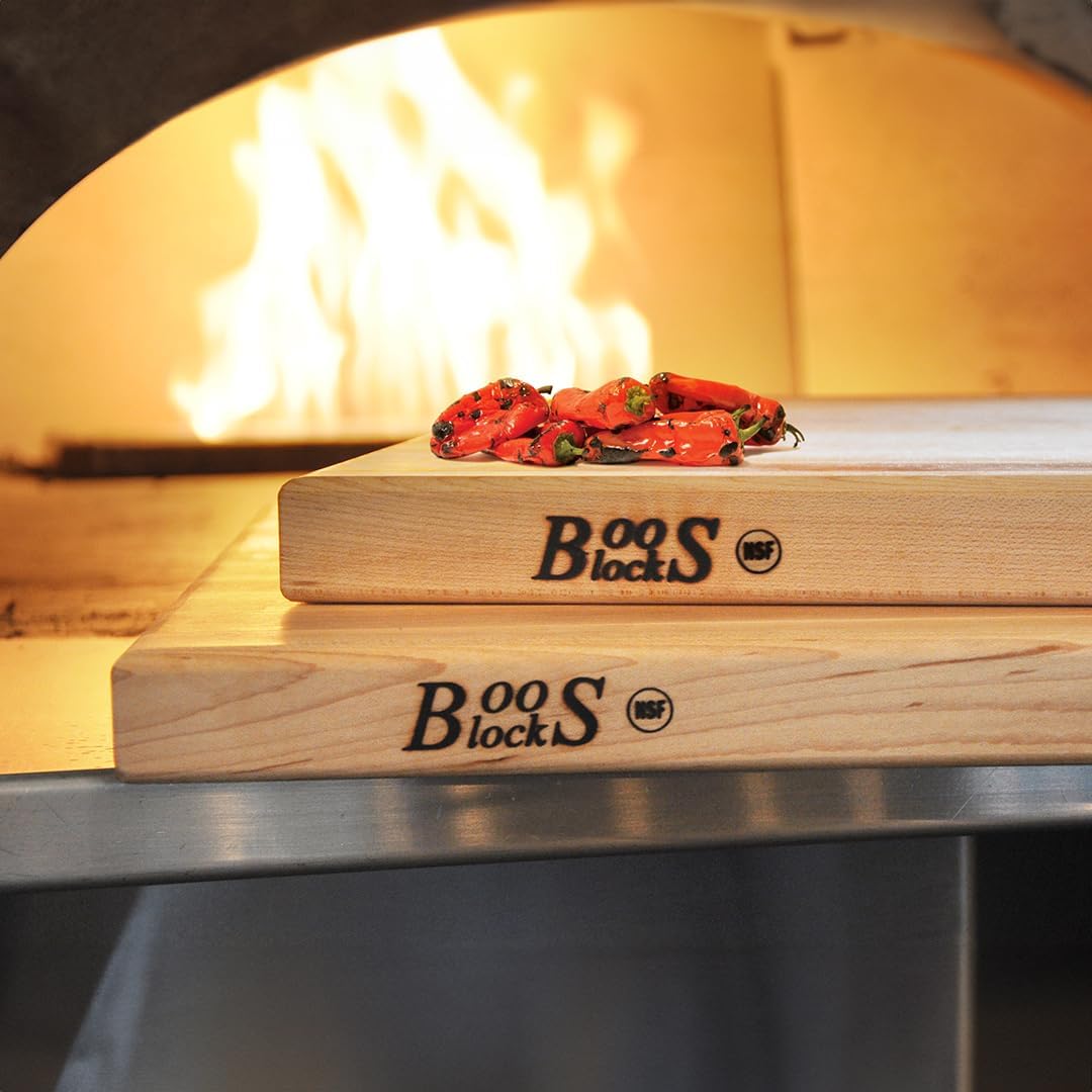 John Boos Boos Block R-Board Series Large Reversible Wood Cutting Board, 1.5-Inch Thickness, 18 x 12 x 1 1 2, Maple22