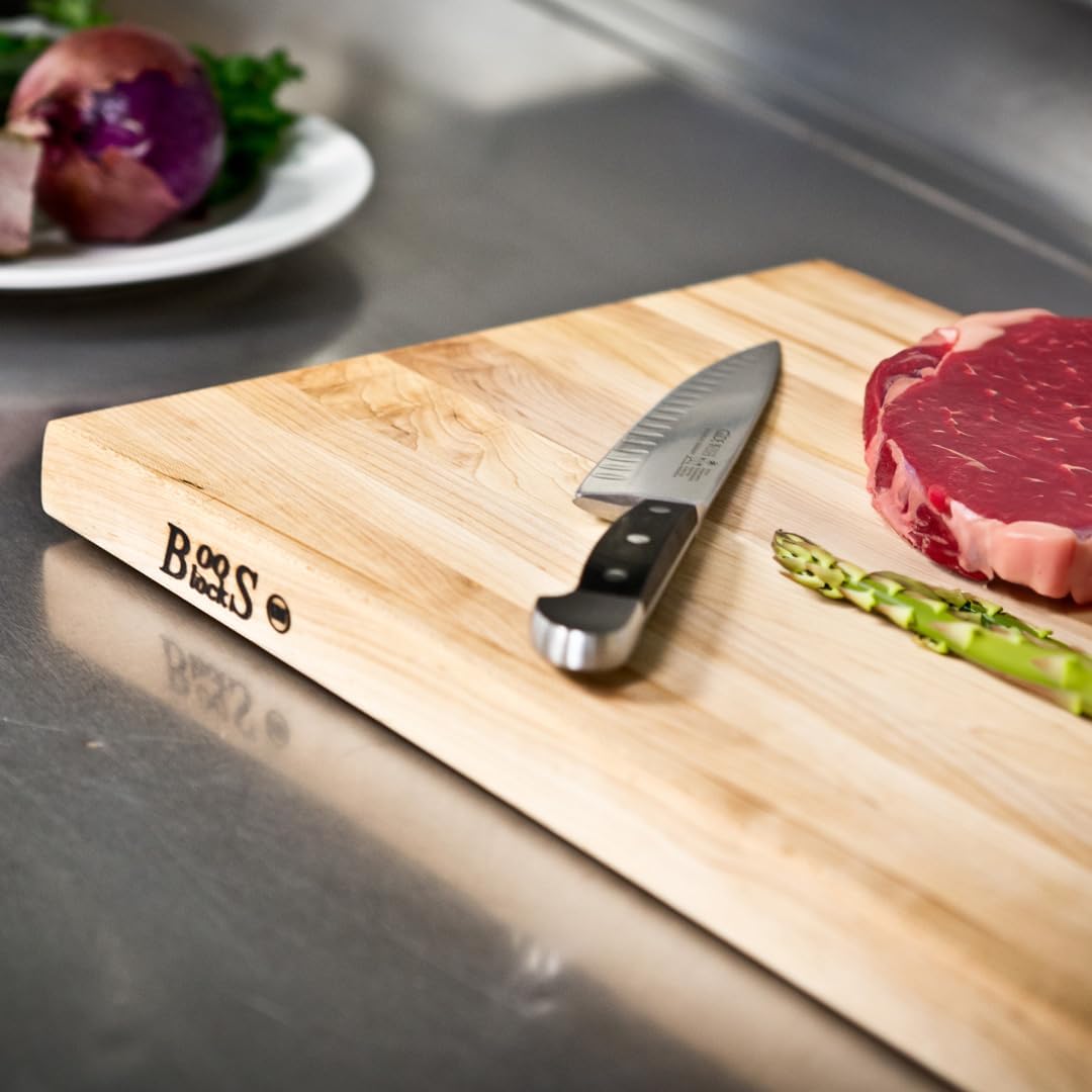 John Boos Boos Block R-Board Series Large Reversible Wood Cutting Board, 1.5-Inch Thickness, 18 x 12 x 1 1 2, Maple9