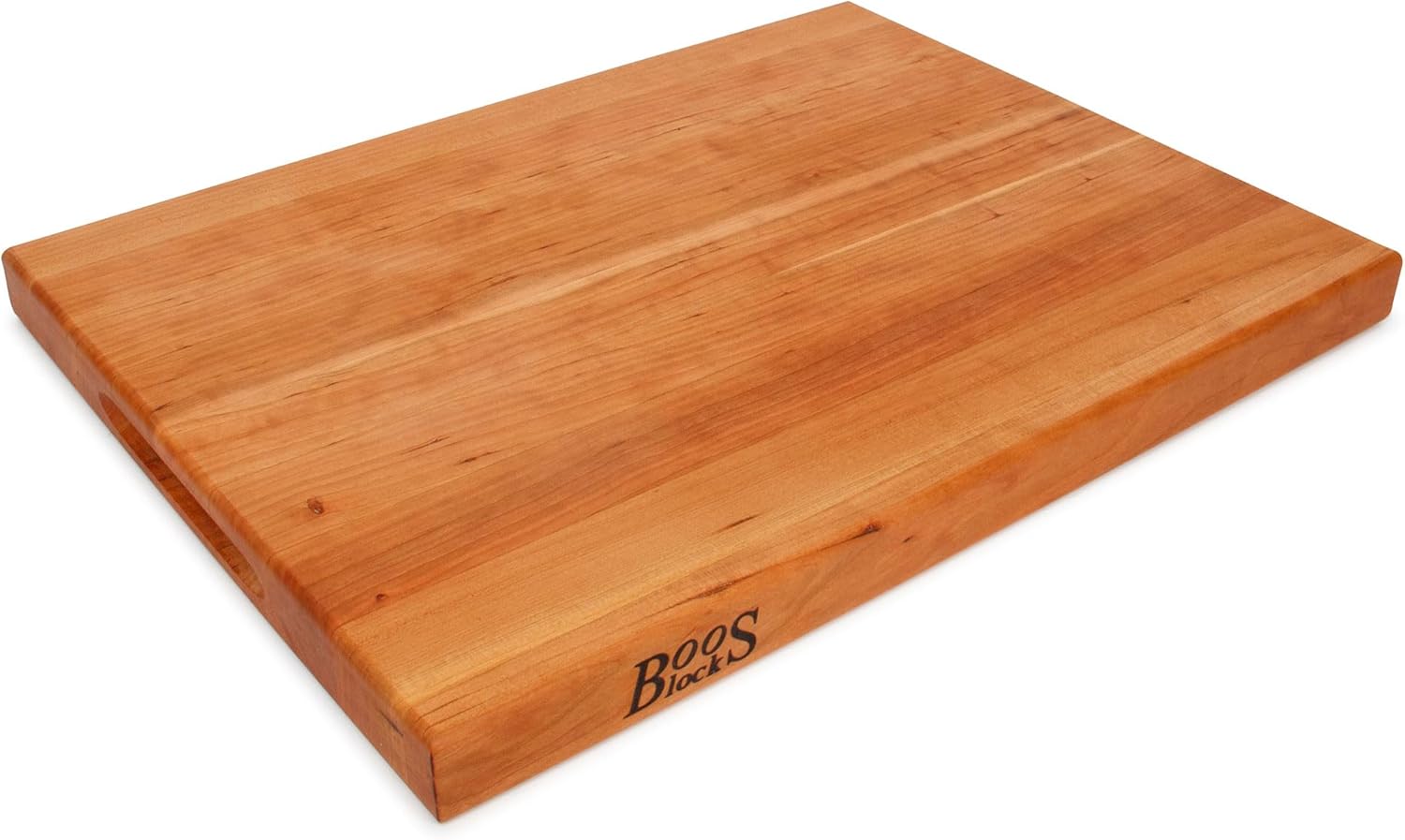 John Boos Boos Block R-Board Series Large Reversible Wood Cutting Board, 1.5-Inch Thickness, 20 x 15 x 1 1 2, Cherry John Boos Boos Block R-Board Series Large Reversible Wood Cutting Board, 1.5-Inch Thickness, 20" x 15" x 1 1/2", Cherry