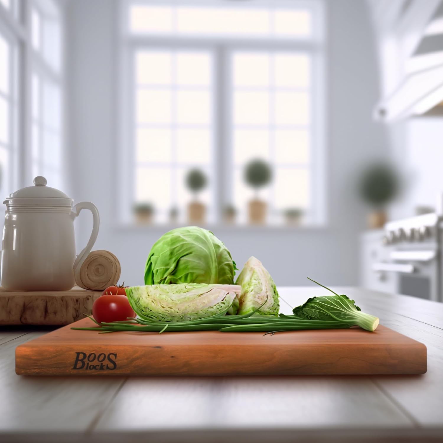 John Boos Boos Block R-Board Series Large Reversible Wood Cutting Board, 1.5-Inch Thickness, 20 x 15 x 1 1 2, Cherry22