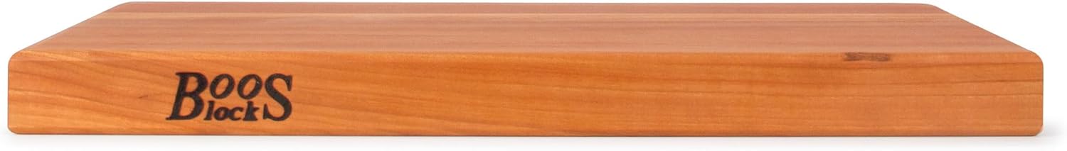 John Boos Boos Block R-Board Series Large Reversible Wood Cutting Board, 1.5-Inch Thickness, 24 x 18 x 1 1 2, Cherry4