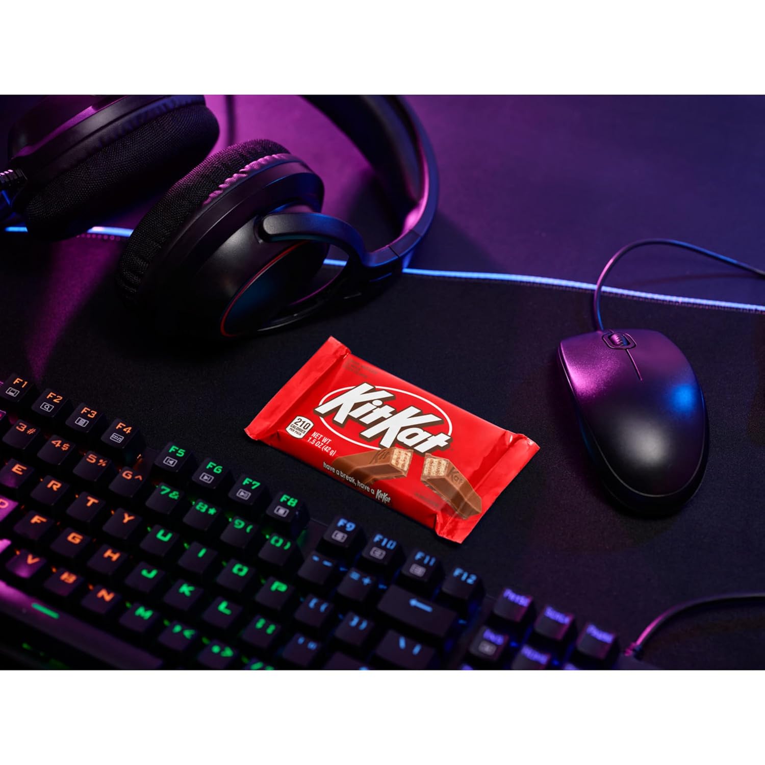 KIT KAT Milk Chocolate Wafer Candy Bars, 1.5 oz (36 Count)89