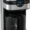 KRUPS Newer Model Drip Coffee Maker, 10-Cup, Black & Stainless Steel