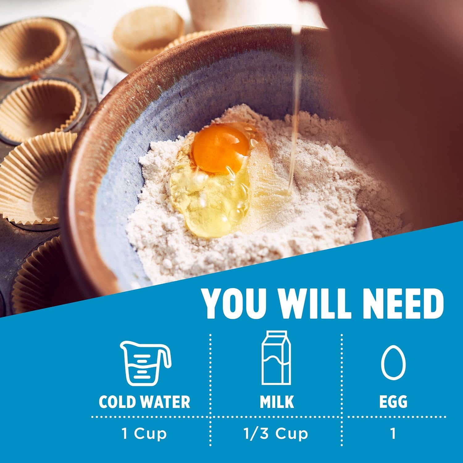 Krusteaz Gluten Free Buttermilk Pancake Mix, Light & Fluffy, 16 Oz Boxes (Pack of 8)8