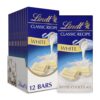 Lindt CLASSIC RECIPE White Chocolate Bar, Mother’s Day Chocolate, 4.4 oz. (12 Pack)
