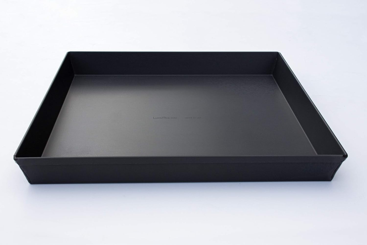 LloydPans 14x14x1.5 inch Sicilian Style Pizza Pan, Pre-Seasoned LloydPans 14x14x1.5 inch Sicilian Style Pizza Pan, Pre-Seasoned