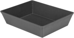 LloydPans Kitchenware 8 by 10 inch Detroit Style Pizza Pan USA Made Hard-Anodized
