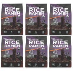 Lotus Foods Gourmet Organic Forbidden Rice Ramen Noodles, 10 Ounce, 6 Count