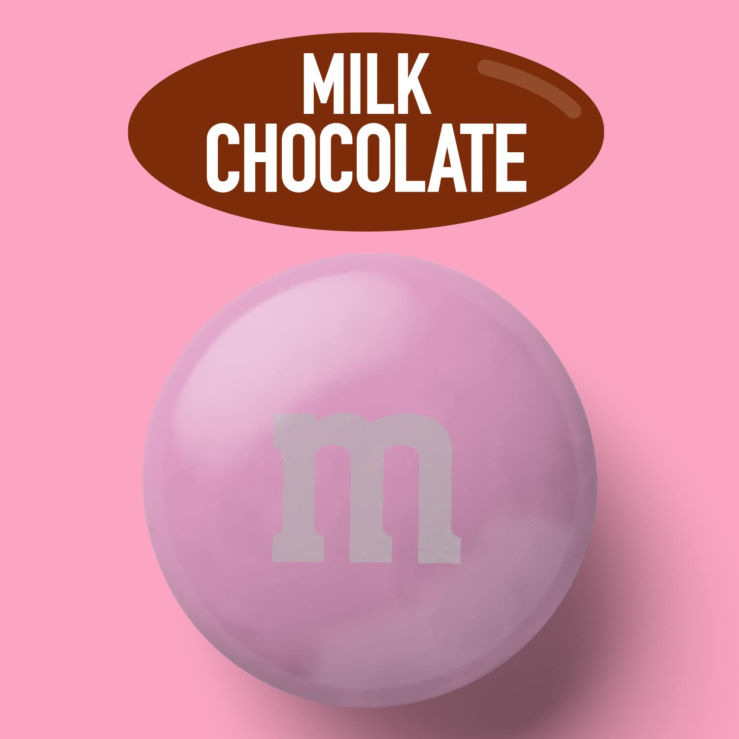 M&M’S Pink Milk Chocolate Candy, 2lbs of M&M'S in Resealable Pack for Candy Bars, Birthdays, Baby Showers, Gender Reveals, It's A Girl, Dessert Tables & DIY Party Favors1