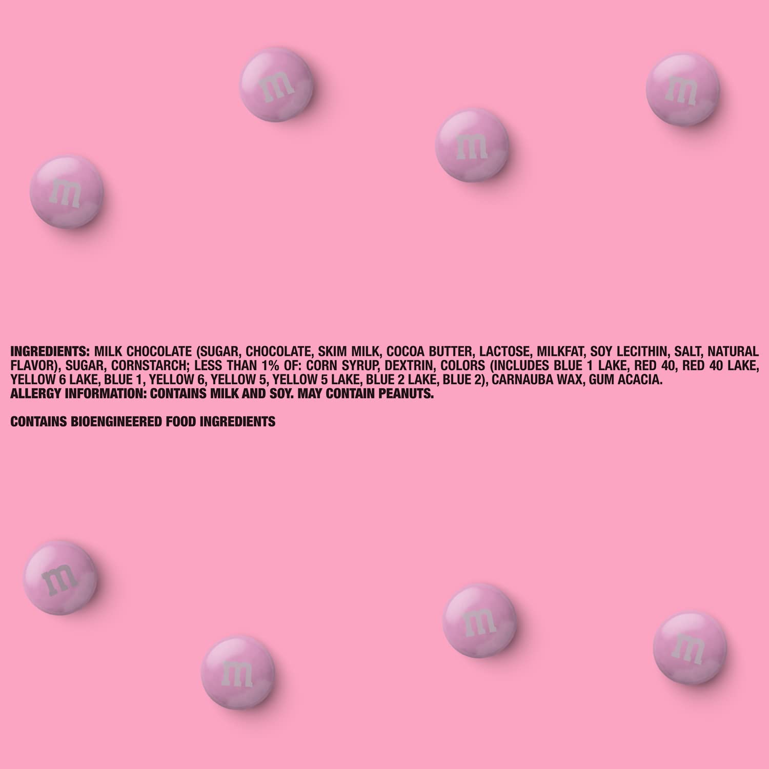 M&M’S Pink Milk Chocolate Candy, 2lbs of M&M'S in Resealable Pack for Candy Bars, Birthdays, Baby Showers, Gender Reveals, It's A Girl, Dessert Tables & DIY Party Favors9