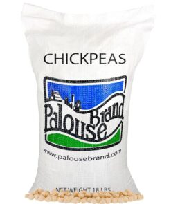 Mader Family Farmed Chickpeas (Garbanzo Beans): 18 LBS, Palouse Brand, Non-GMO, Kosher, Bulk