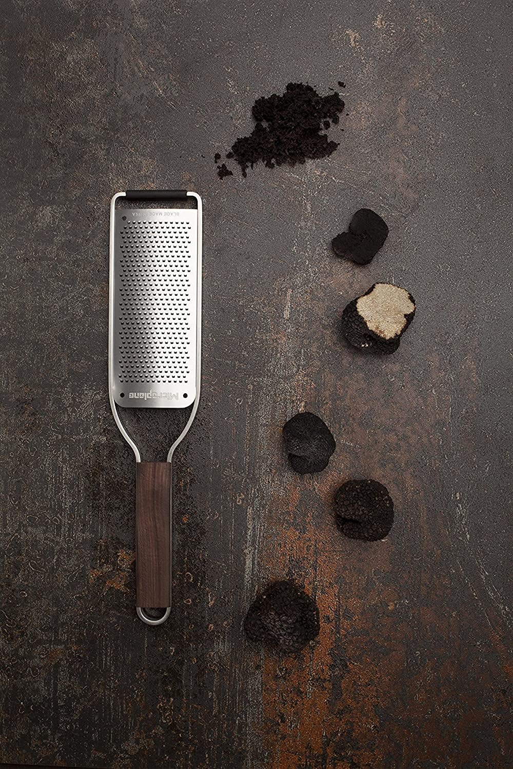 Microplane Master Series Wood Handle Stainless Steel Frame Fine Blade Cheese Grater5