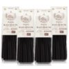 Morelli Squid Ink Pasta Linguine- Organic Italian Pasta - Black Pasta Noodles - Durum Wheat Semolina - Nero Di Seppia Made in Italy - 8.8oz / 250g (pack of 4)