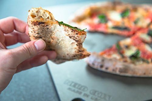 NerdChef Steel Stone - High Performance Pizza Baking Made in USA (14.5 x 16) - (.375 Thick - Pro)5