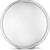 New Star Foodservice 51056 Restaurant-Grade Aluminum Pizza Pan, Baking Tray, Coupe Style, 18-Inch, Pack of 6