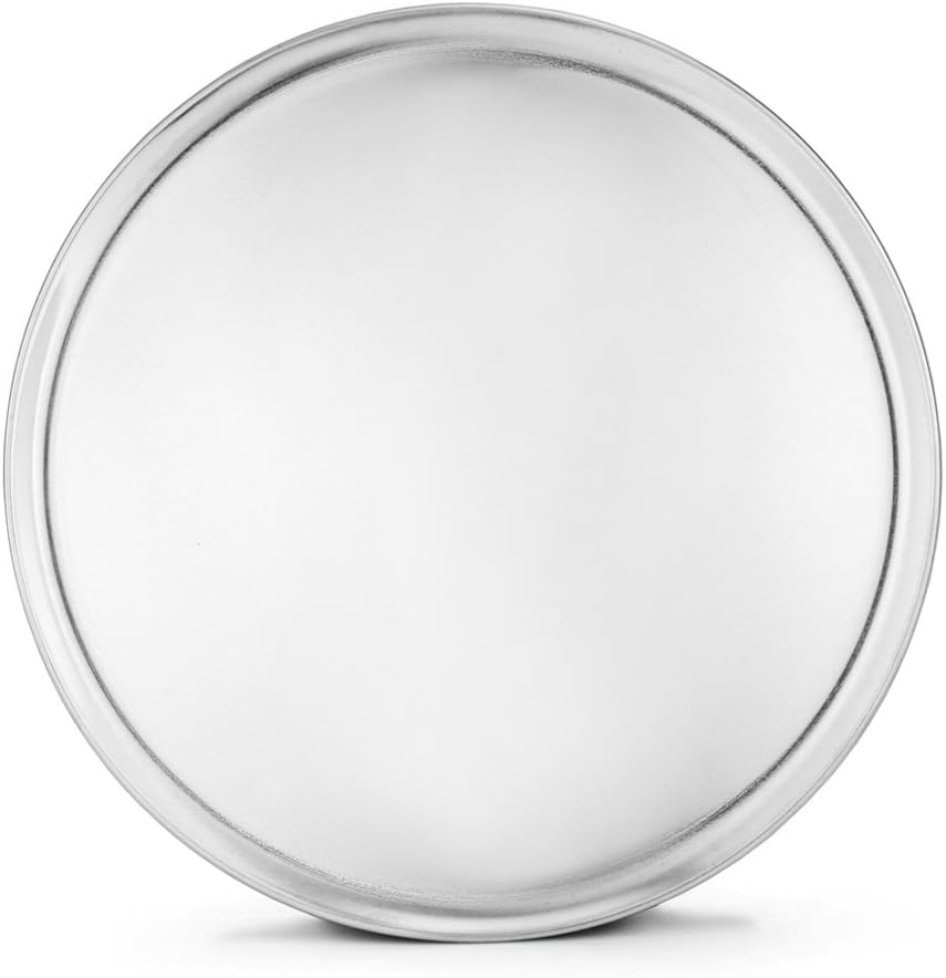 New Star Foodservice 51056 Restaurant-Grade Aluminum Pizza Pan, Baking Tray, Coupe Style, 18-Inch, Pack of 6 New Star Foodservice 51056 Restaurant-Grade Aluminum Pizza Pan, Baking Tray, Coupe Style, 18-Inch, Pack of 6