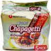 Nongshim Chapagetti Chajang Noodle, 4.5-oz 20 Packs (Made in USA) No MSG, Chinese Korean noodle, Made in USA