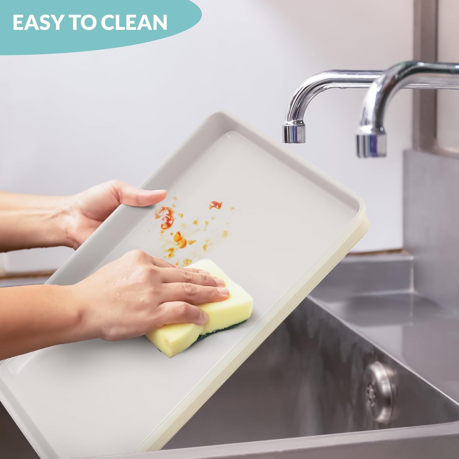 Nonstick Ceramic Baking Sheet Cookie Sheet - Set of 2, Durable and Easy to Clean Baking Pans for Kitchen - Dishwasher and Freezer Safe, PFAS-Free (Half Sheet Pan)67