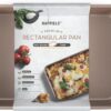 Nonstick Non Toxic 9x13 in Baking Pan for oven | Cake Pan 9 x 13 Non Stick Nontoxic | Carbon Steel Gold Roasting Pan 13x9 | Rectangle Bakeware Brownie Pans | Baking ware