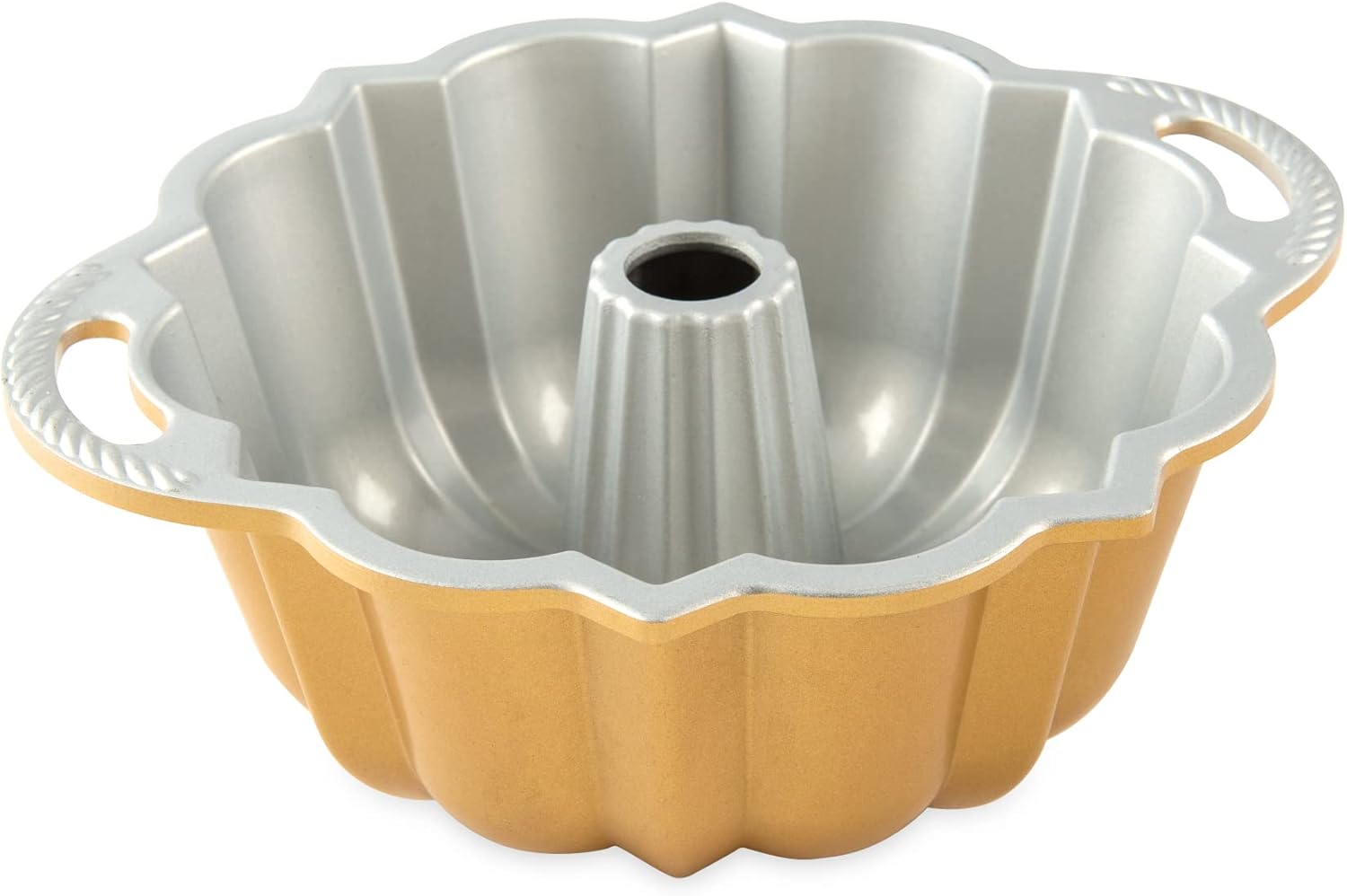Nordic Ware Anniversary Bundt 6 Cup, Gold Nordic Ware Anniversary Bundt 6 Cup, Gold